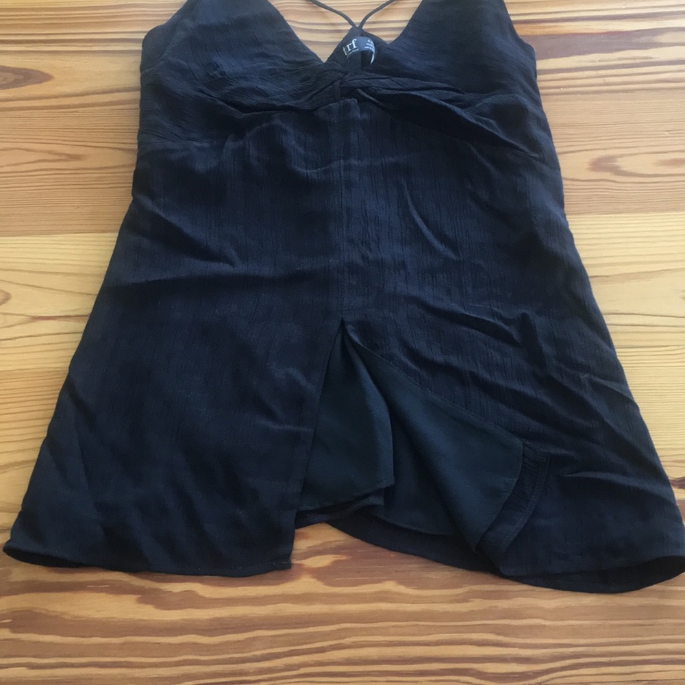 Zara black tunic top - Picture 2 of 4